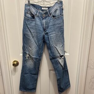 Banana Republic Women's Blue Boyfriend Jeans